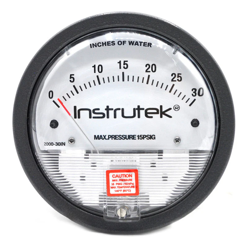 Manómetros de presión diferencial